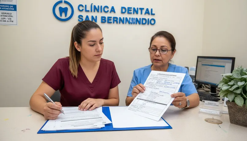 El paciente está evaluando distintas alternativas de seguros dentales.